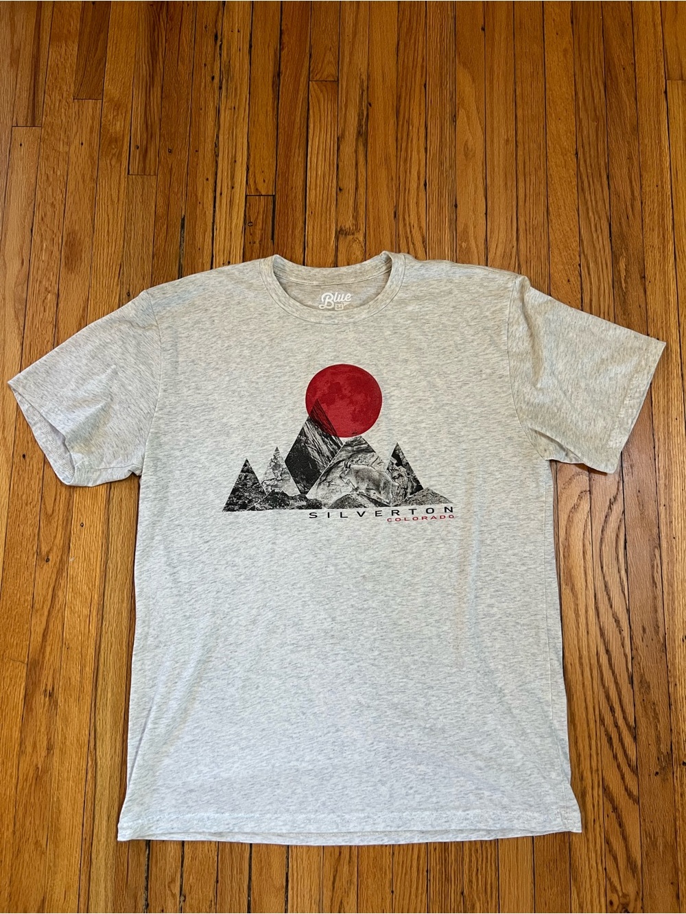 Silverton, CO Retro Travel Graphic Design T-Shirt